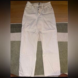 Gap White Denim Jeans